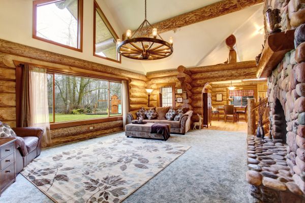 Log Cabin Staging