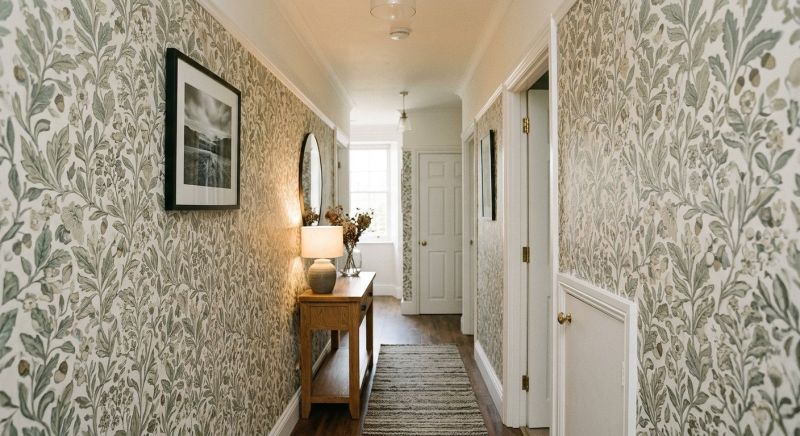 Hallway Wallpaper Installation in Kansas City, KS