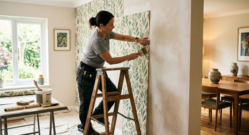 Kitchen Wallpaper Installation in Kansas City, MO