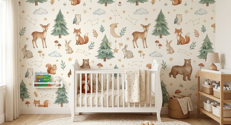Nursery Wallpaper Installation in Littleton, CO
