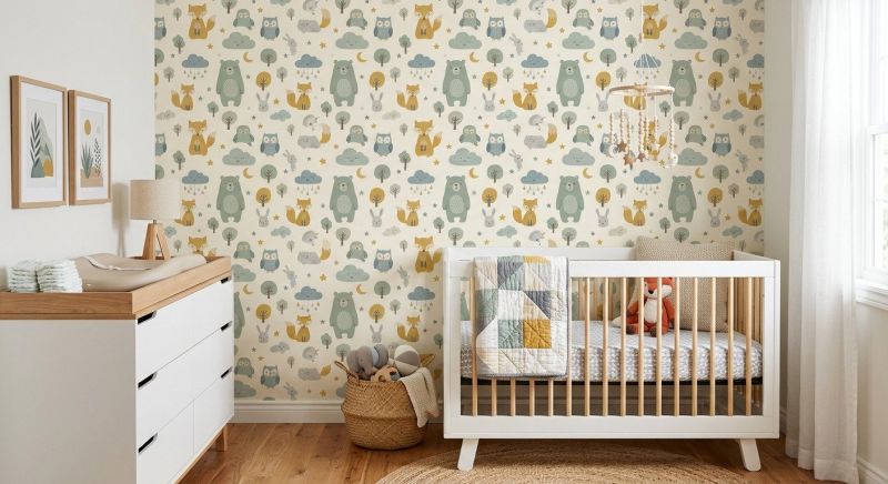 Nursery Wallpaper Installation in Denver County, CO