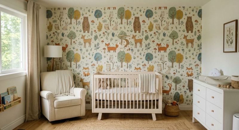 Nursery Wallpaper Installation in Denver County, CO