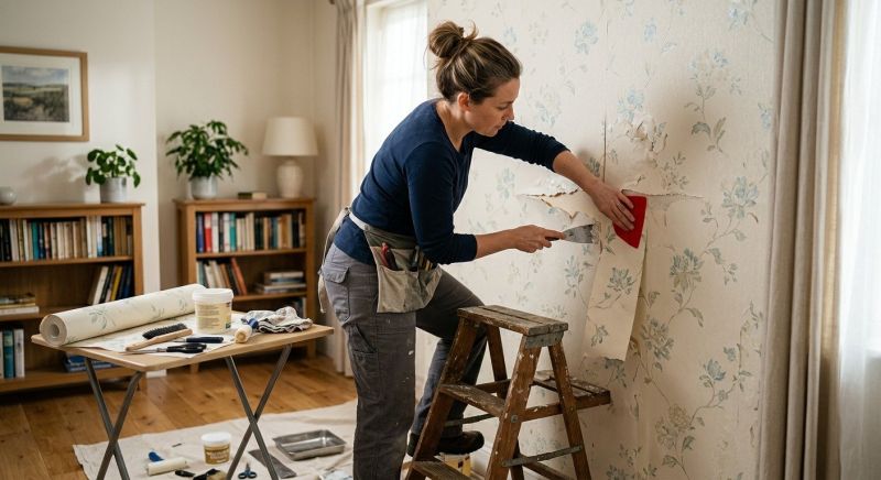 Wallpaper Repair in Overland Park, KS