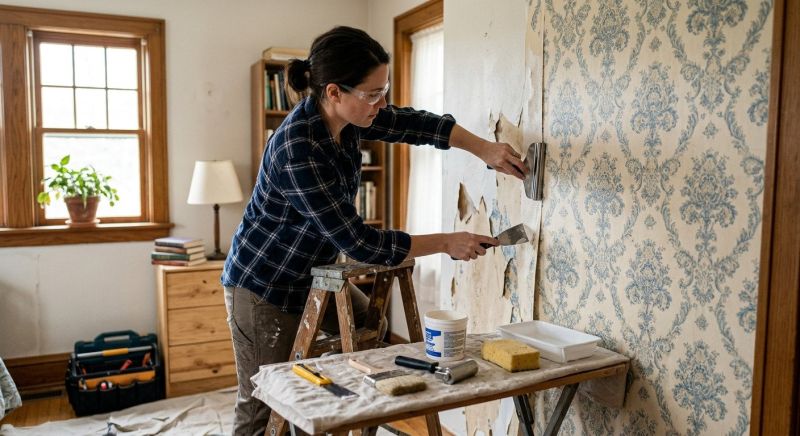 Wallpaper Repair in Conroe, TX