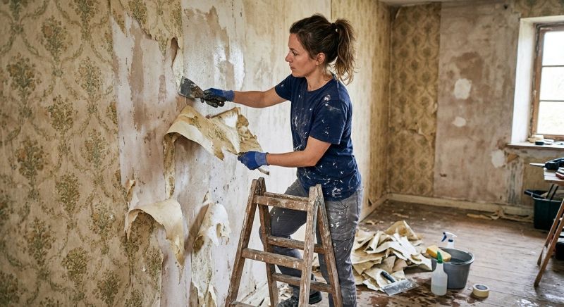 Wallpaper Stripping in Roseville, CA